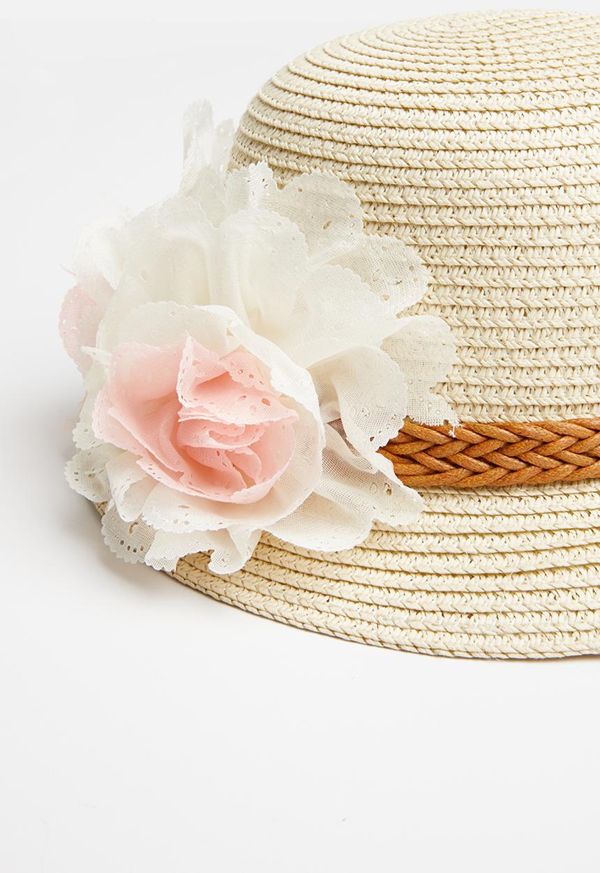 Pop Candy - Straw hat - cream