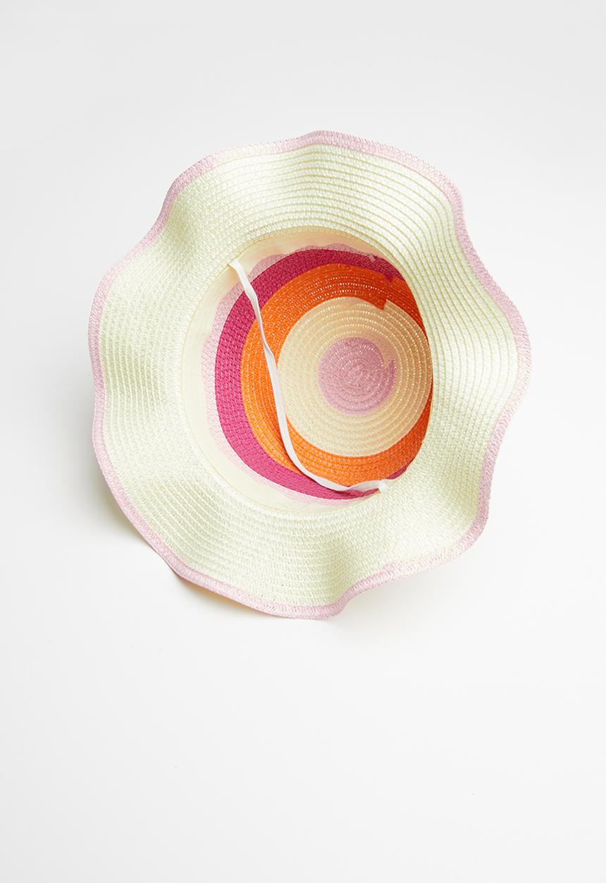 Pop Candy - Straw fedora - multi