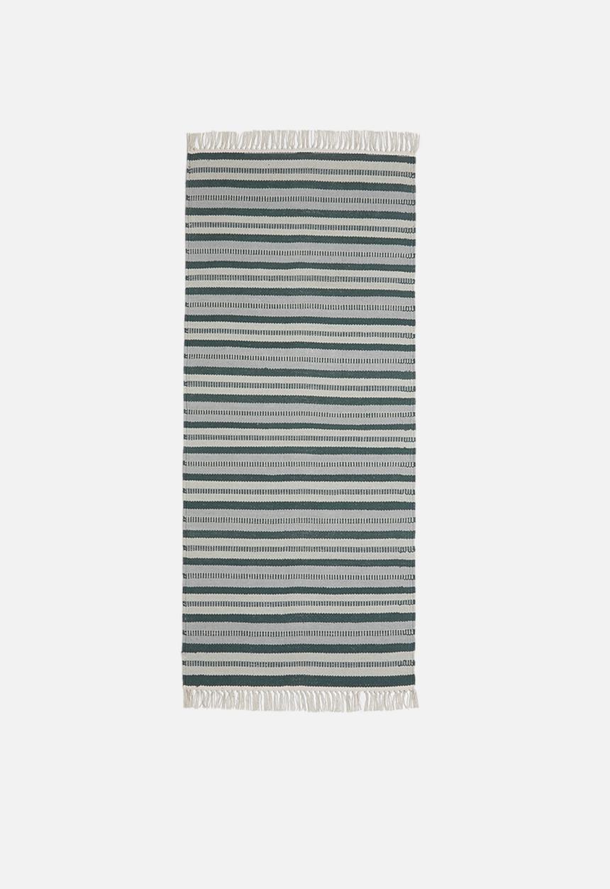 Sixth Floor - Dora kids kilim runner - black/grey