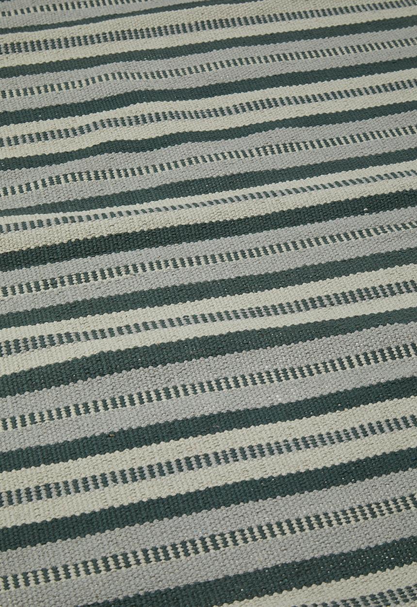 Sixth Floor - Dora kids kilim runner - black/grey