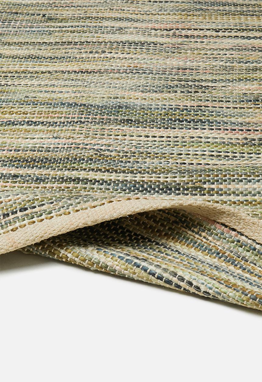 Sixth Floor - Nandi kids jute rug - multi blue