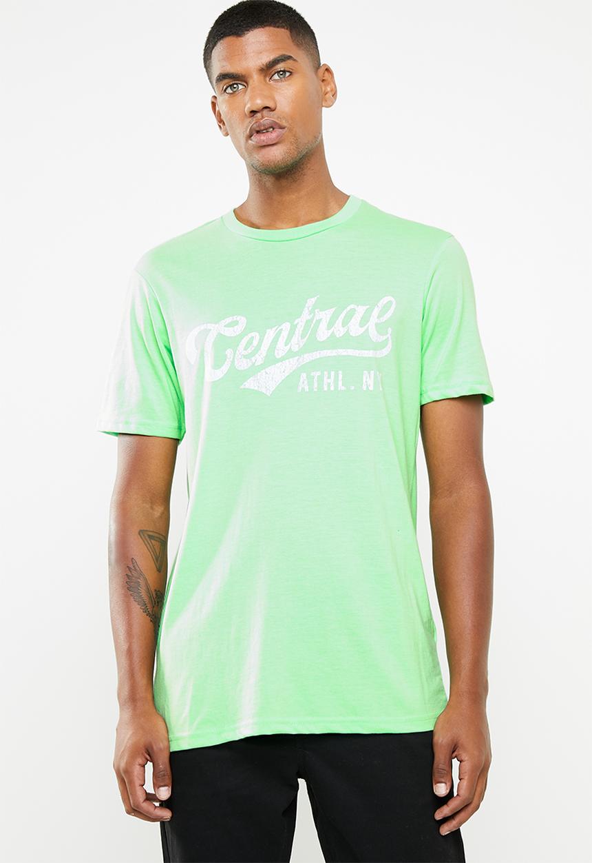 Cotton On - Central athl T-shirt - green 