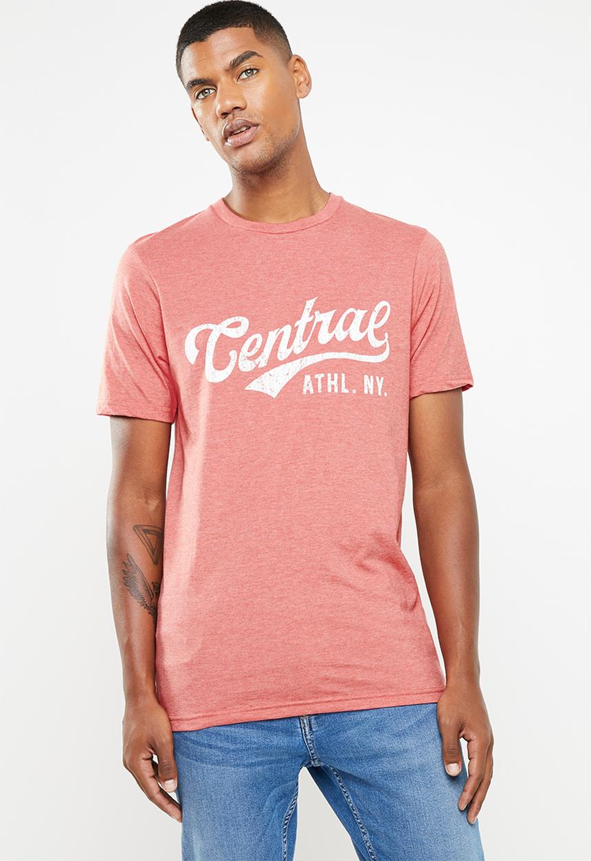 Cotton On - Central ath T-shirt - peach