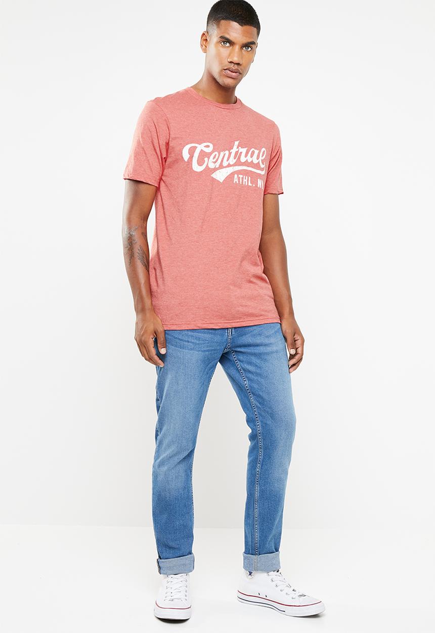 Cotton On - Central ath T-shirt - peach