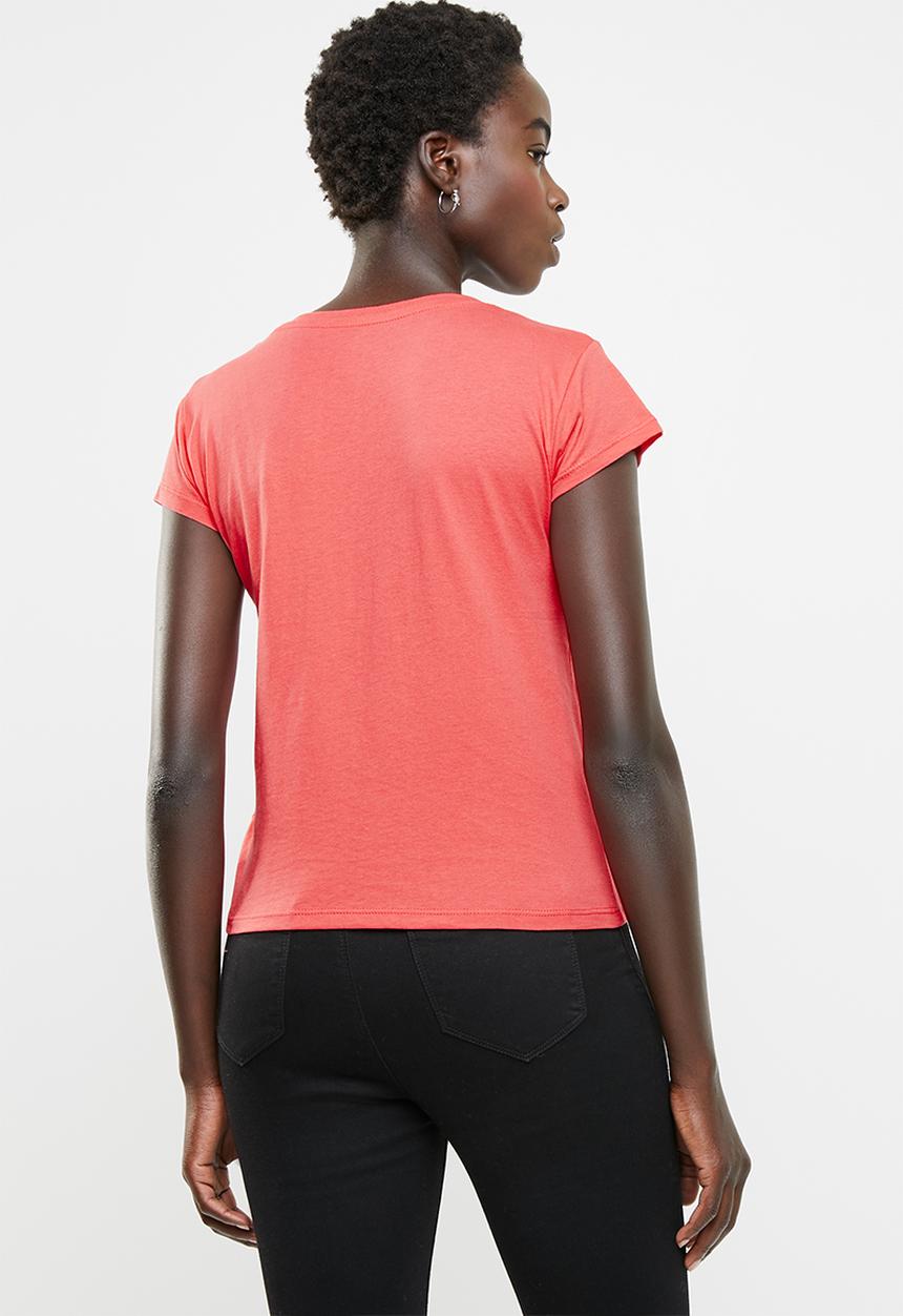 Cotton On - Tbar friends graphic tee - red