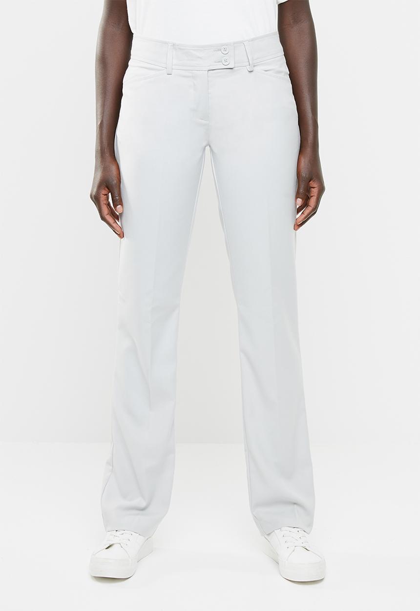 edit - Straight cut trousers - pale grey