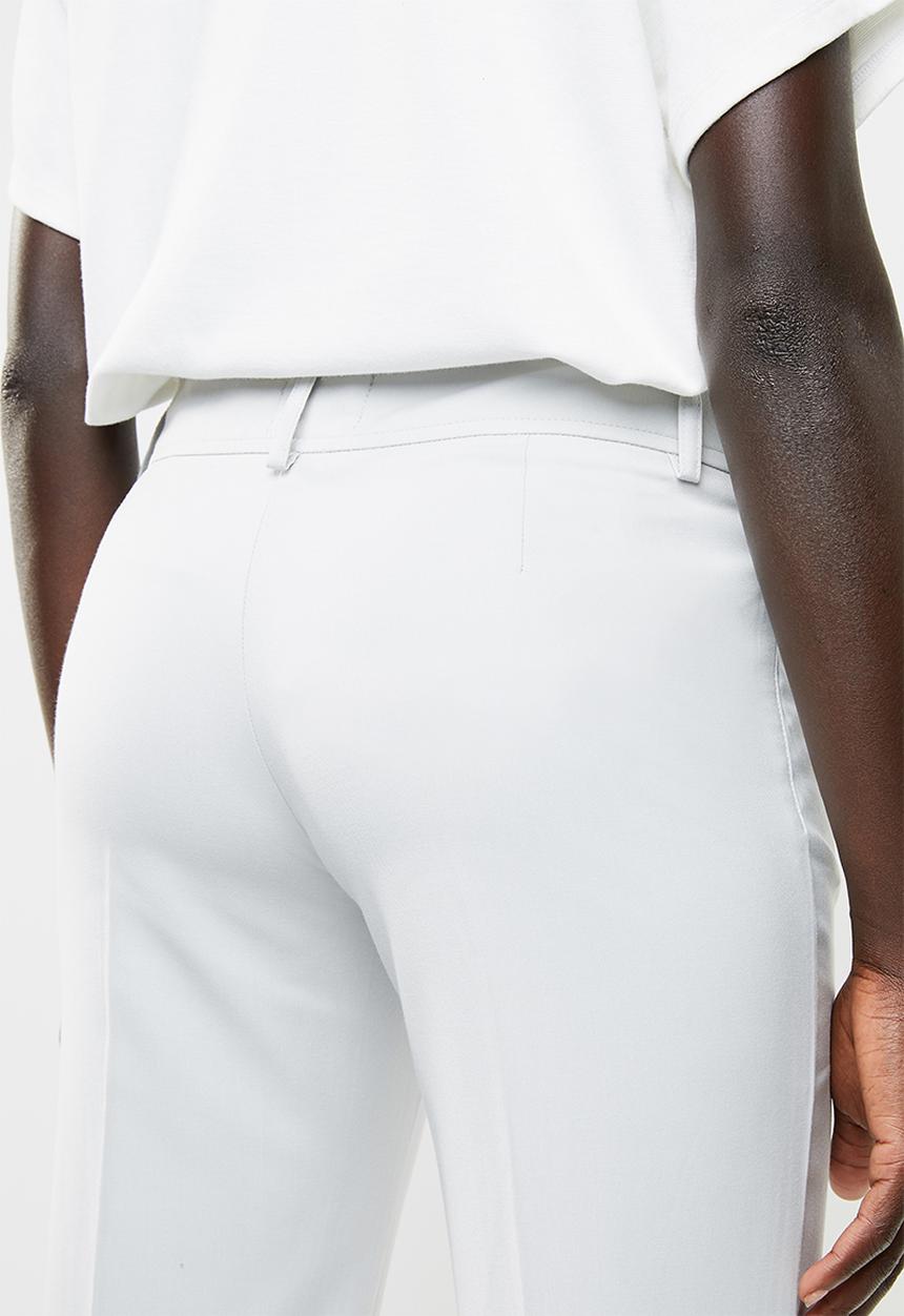 edit - Straight cut trousers - pale grey
