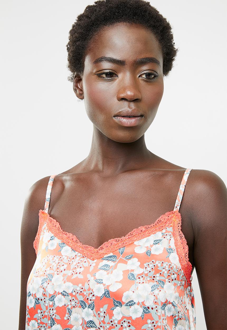 edit - Vintage chemise - orange