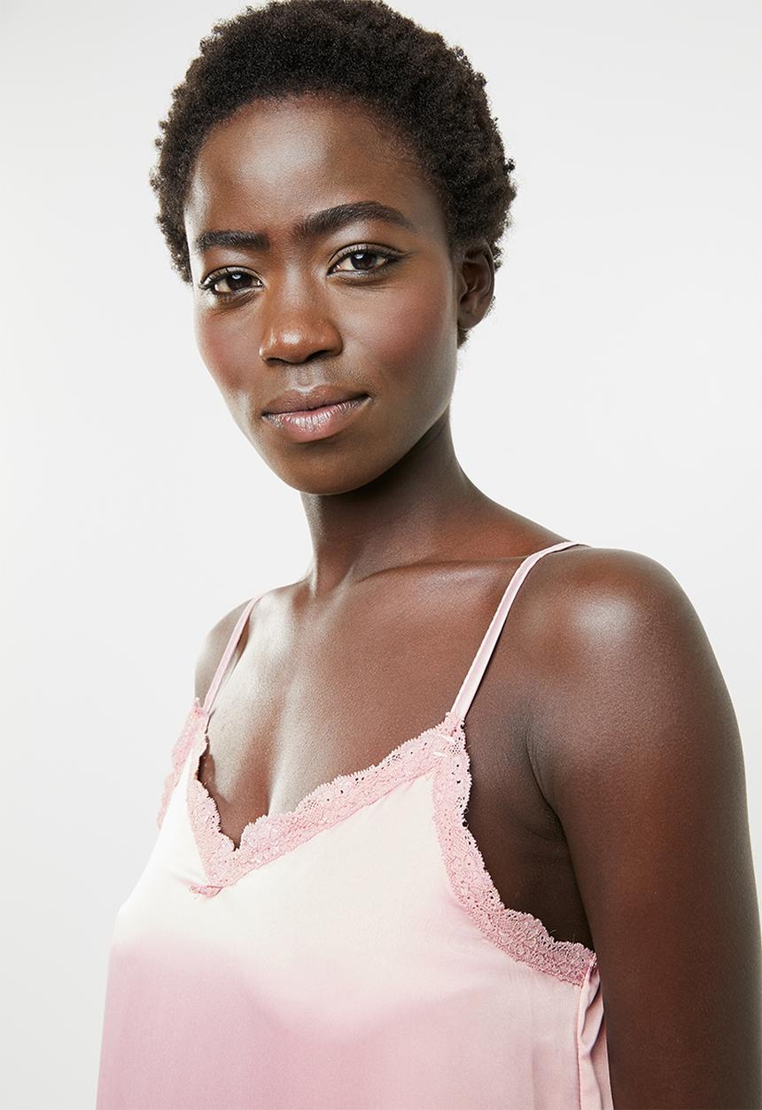 edit - Vintage chemise - pink
