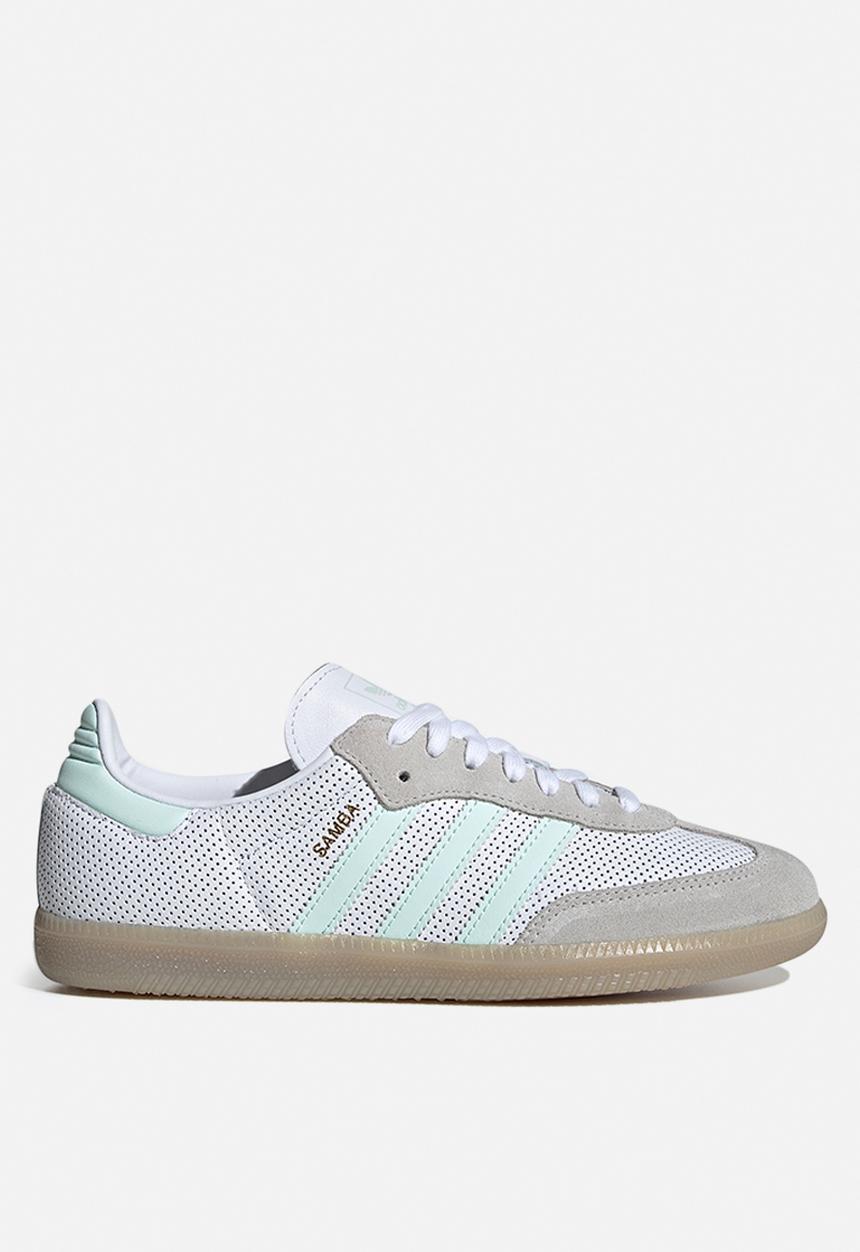 adidas Originals - Samba OG W -  ftwr white/ice mint/GREY ONE F17