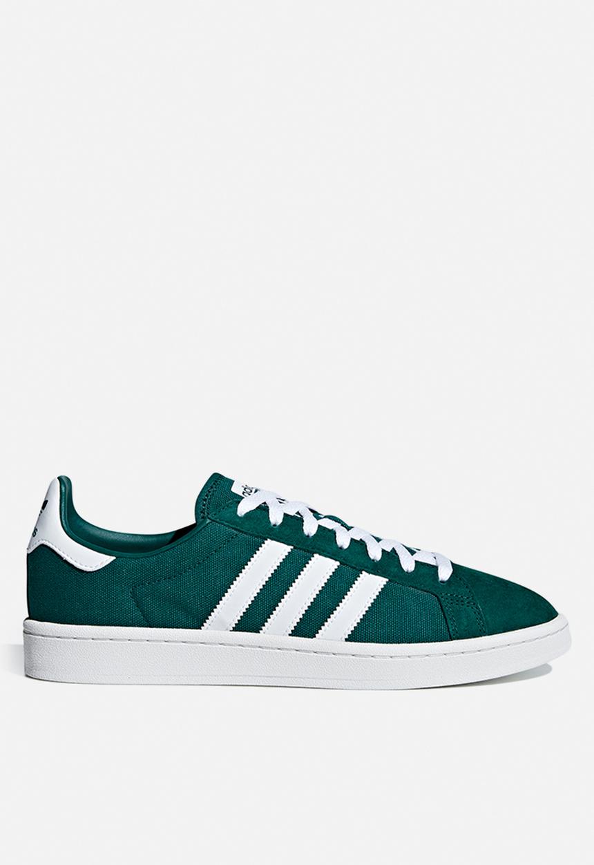 adidas Originals - Campus - collegiate green/ftwr white/crystal white