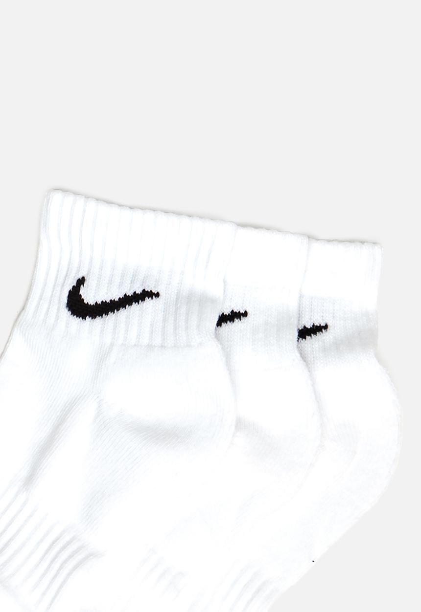 Nike - Nike everyday cushion ankle - white & black