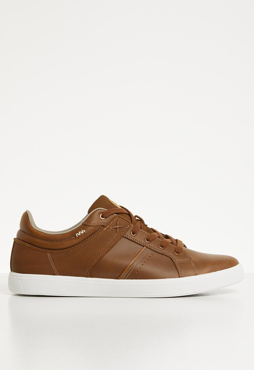 ALDO - Lace-up sneaker - tan