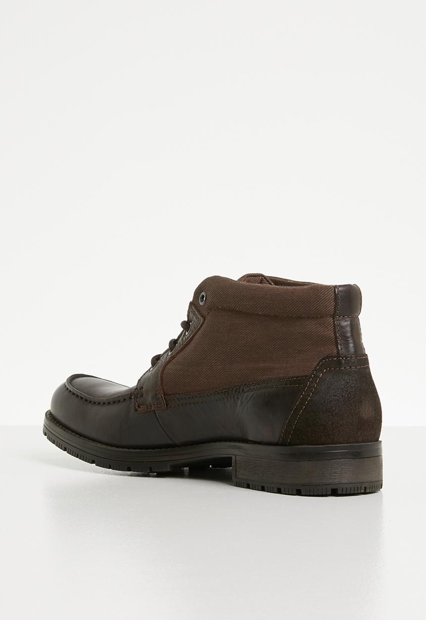 Jack & Jones - Forest mid boot - brown