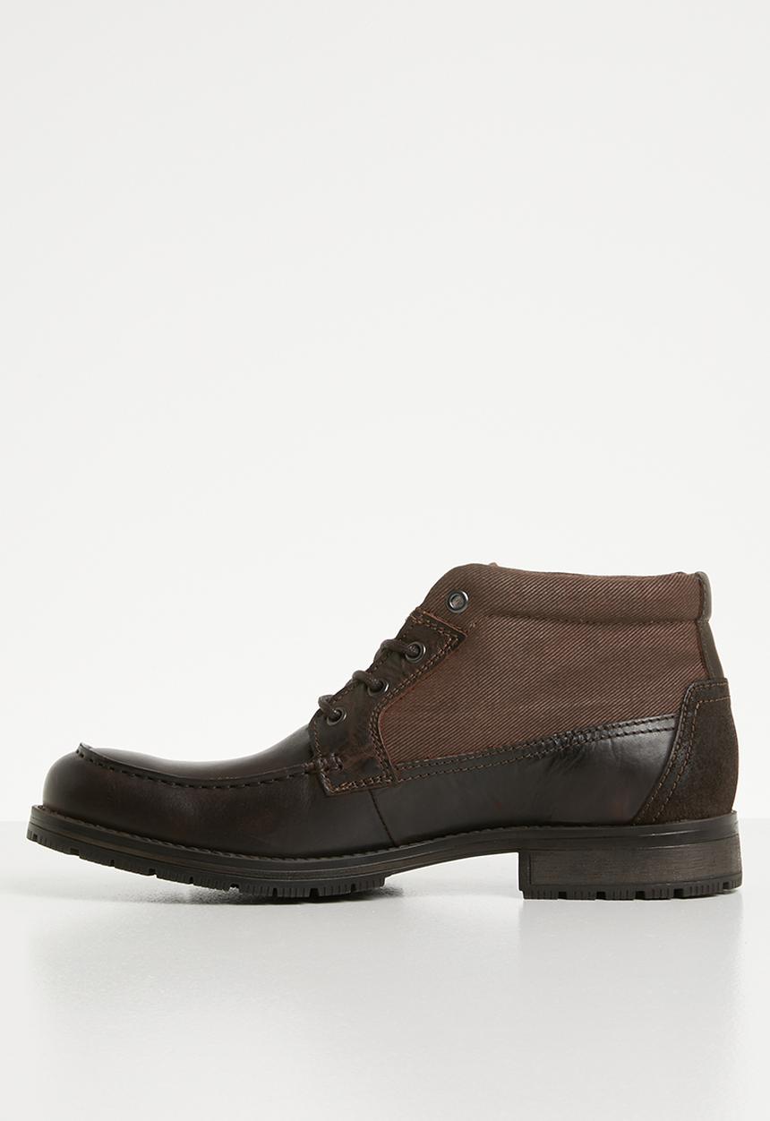 Jack & Jones - Forest mid boot - brown