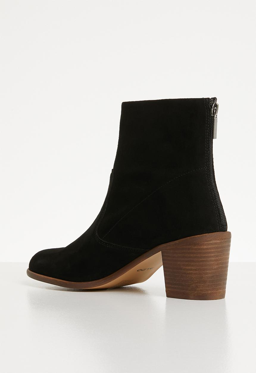 ALDO - Astima suede boot - black