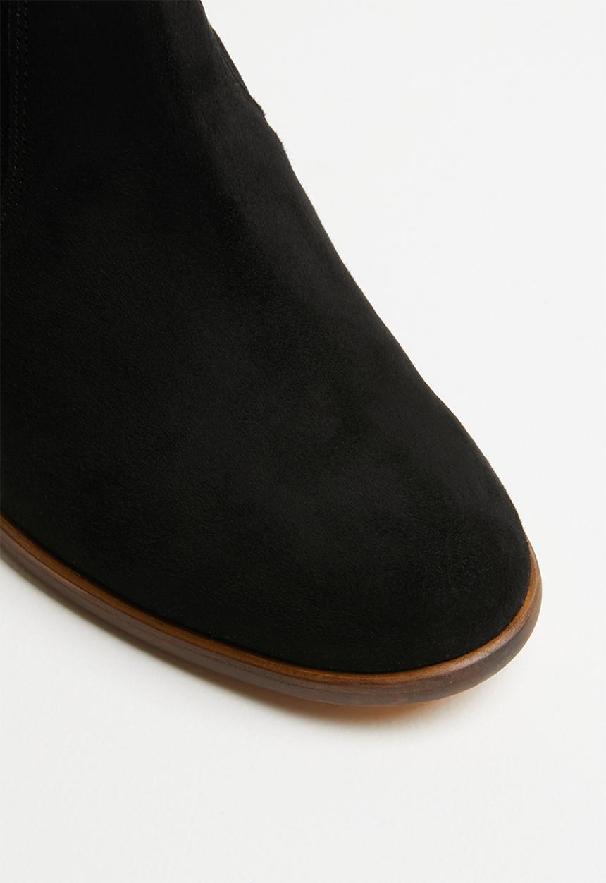 ALDO - Astima suede boot - black