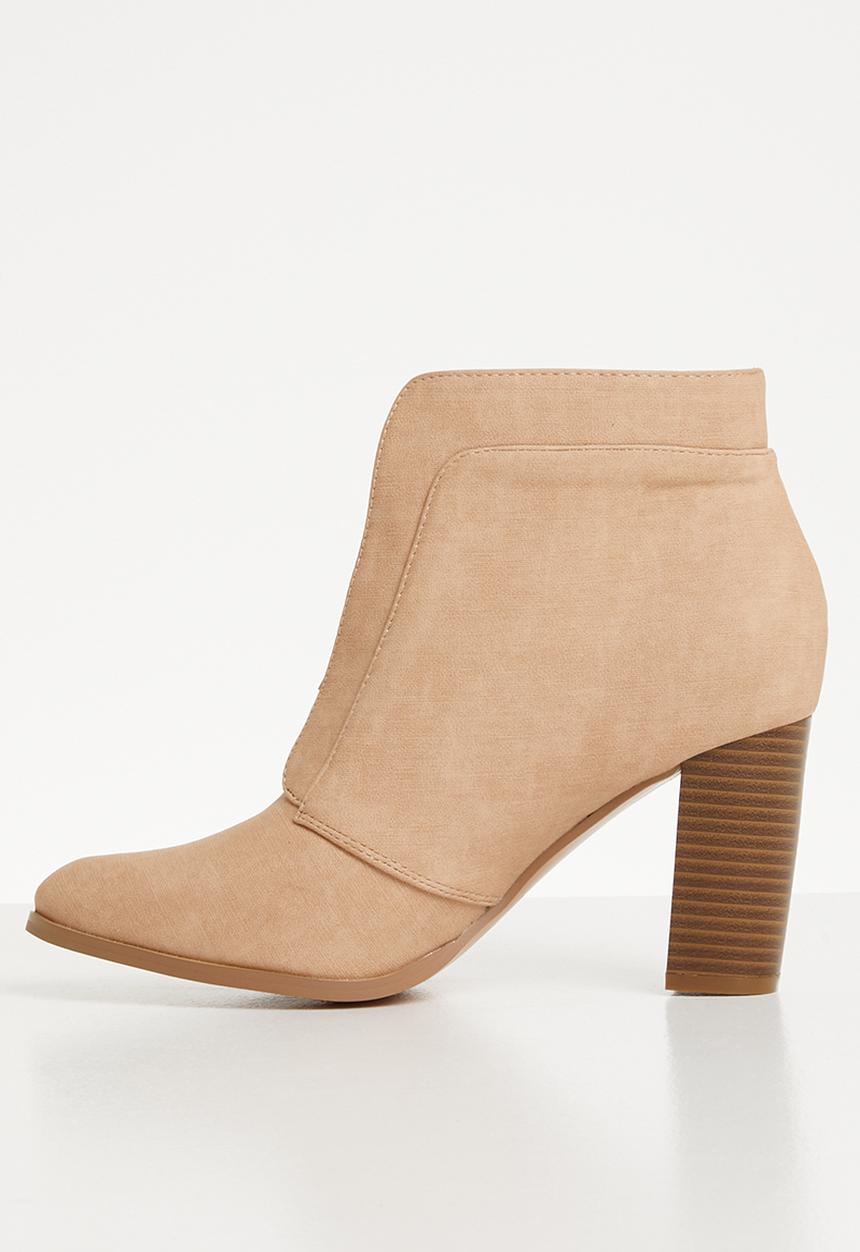 Miss Black - Front zip ankle boot - neutral
