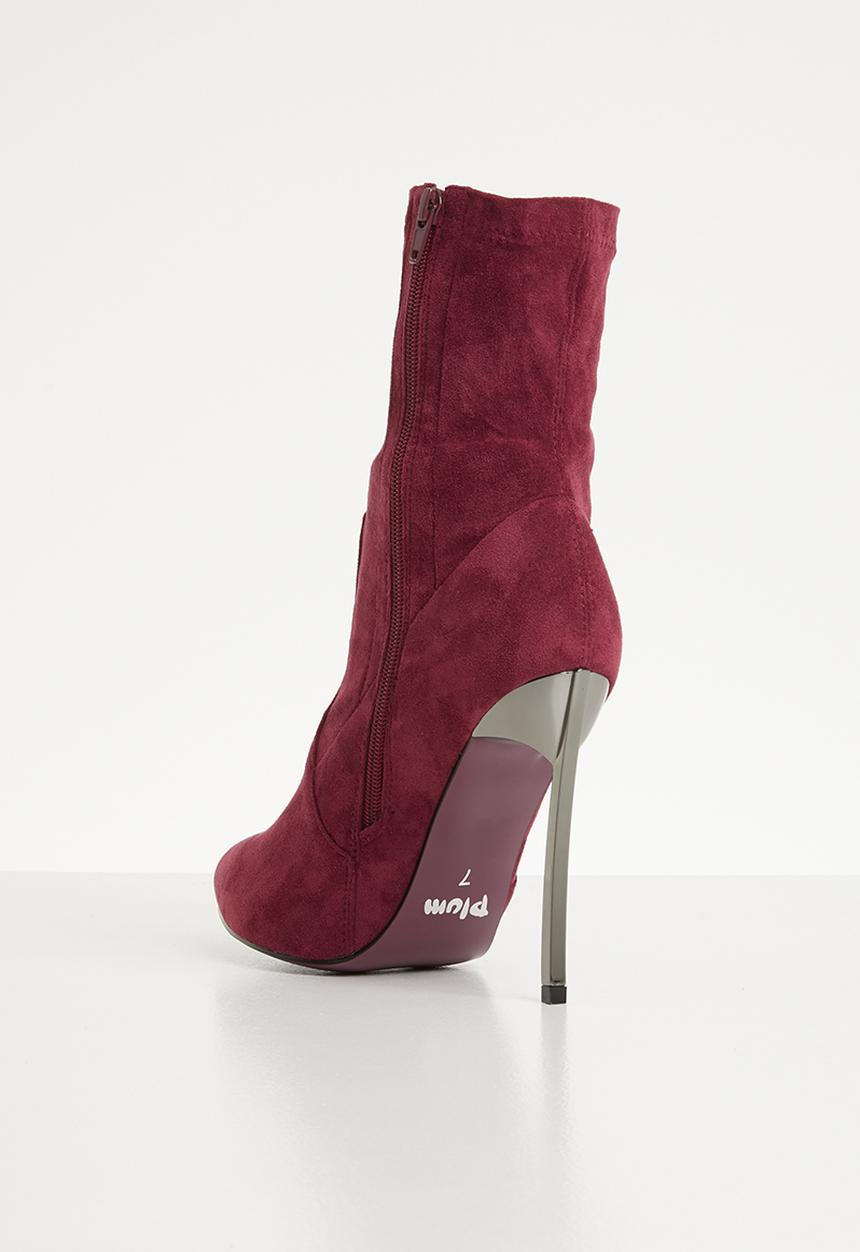 Plum - Honey boot - burgundy