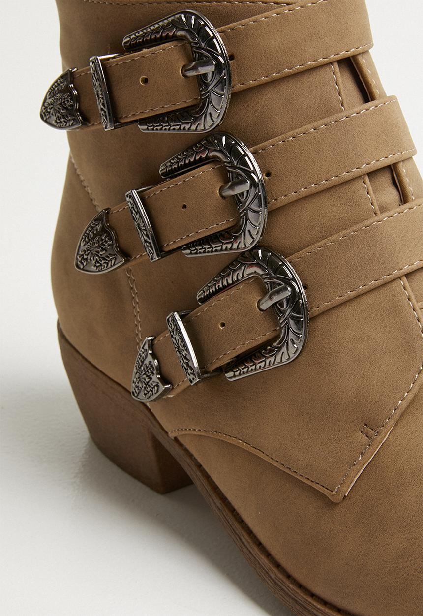 Jada - Western ankle boot - taupe