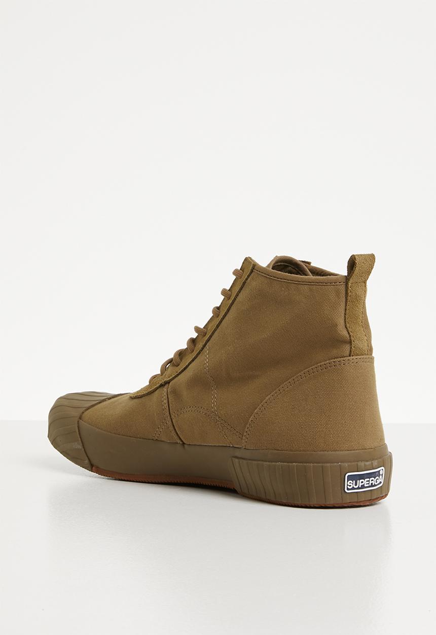 SUPERGA - 228 Canvas logo boot - kangaroo 