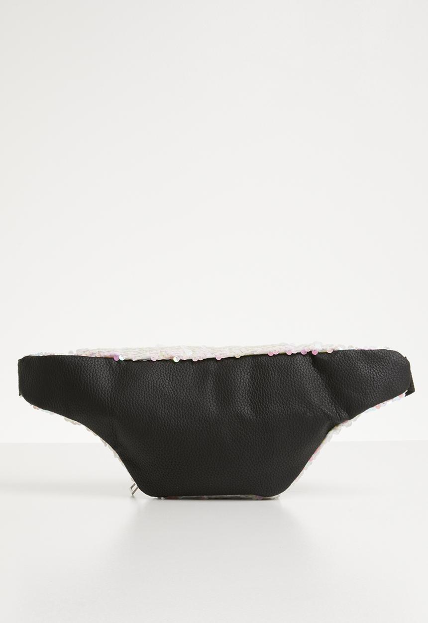 Pop Candy - Sequin moonbag - silver