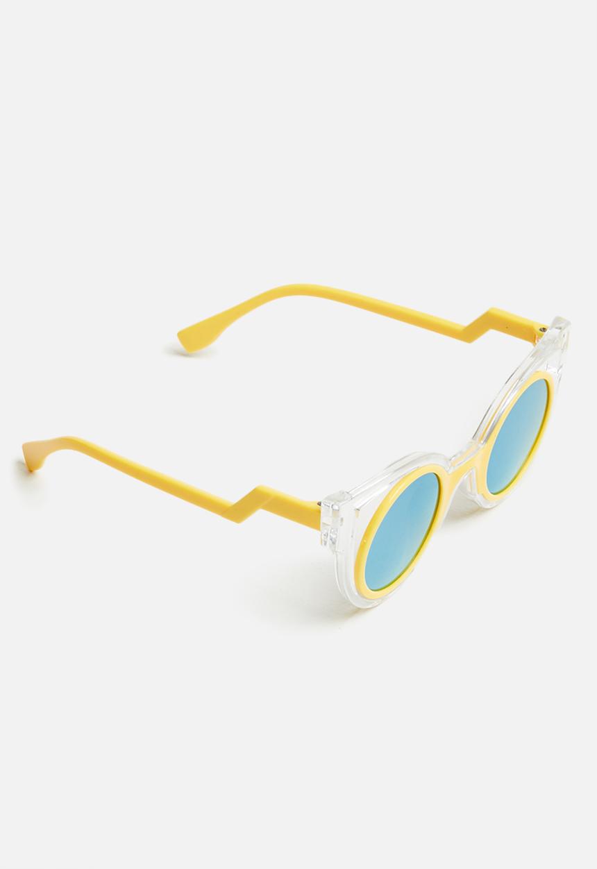 Pop Candy - Round sunglasses - yellow