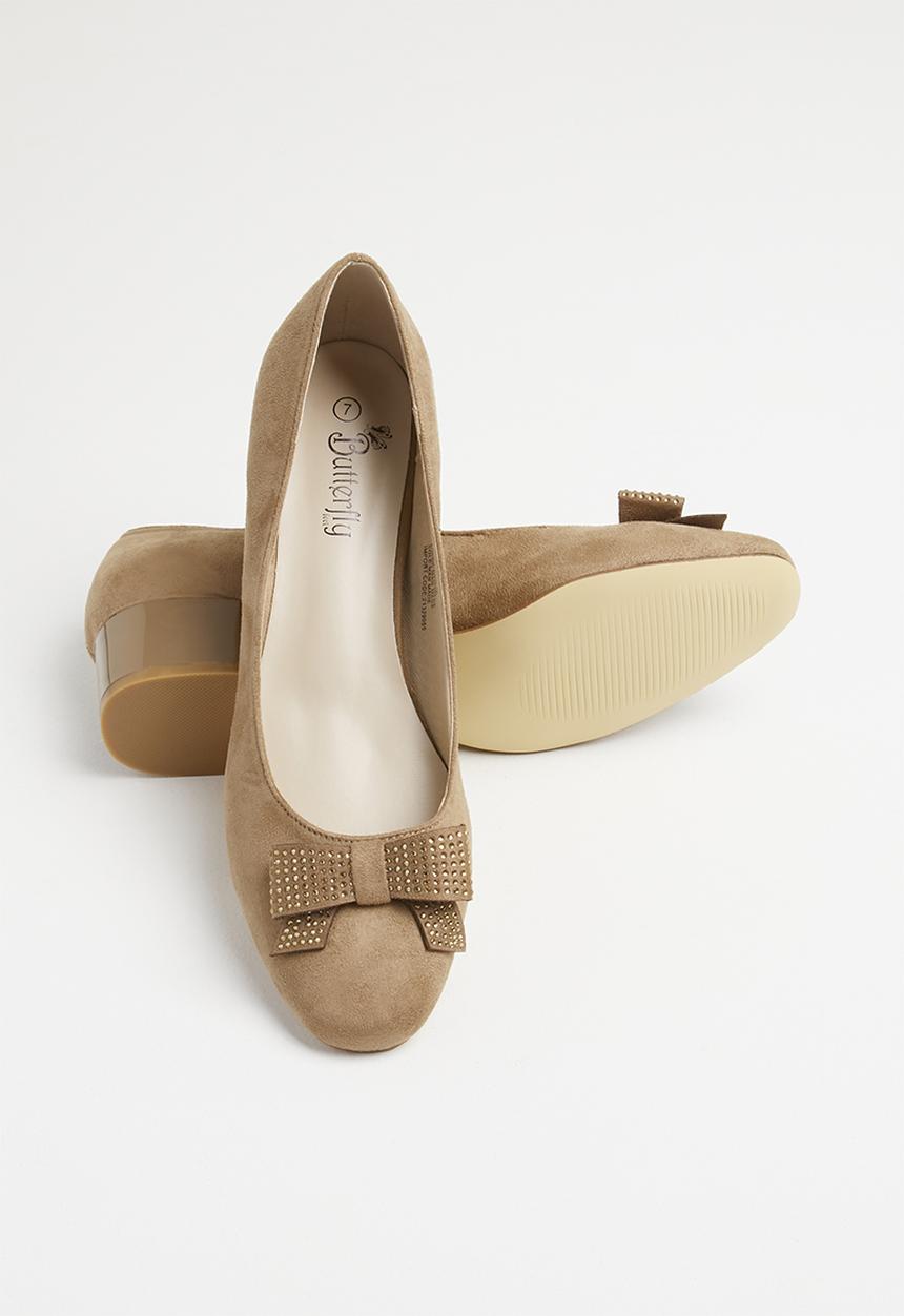 Butterfly Feet - Patricia heel - taupe