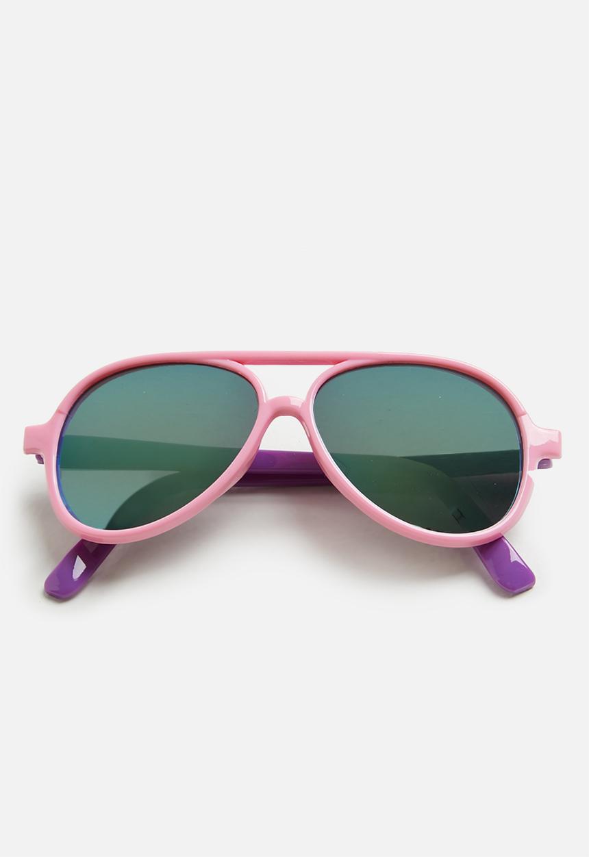 Pop Candy - Girls aviator sunglasses - pink