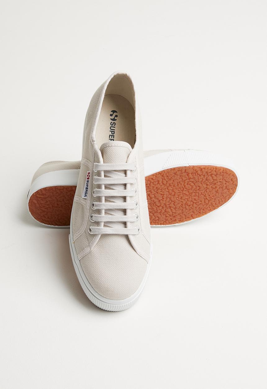 SUPERGA - 2730 Cotu canvas mid-wedge - G04 grey seashell