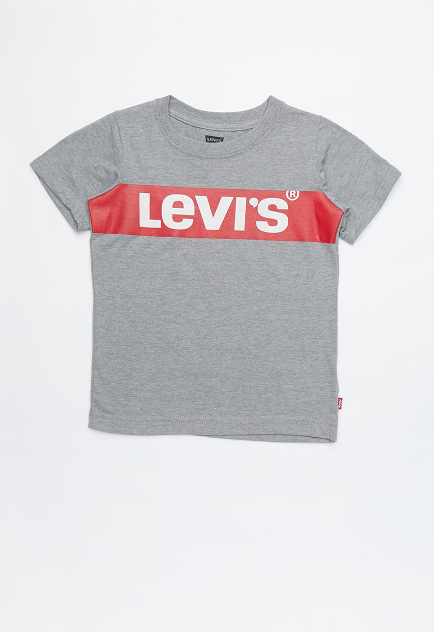 Levi’s® - Pre boys oversized box tab T-shirt - grey 