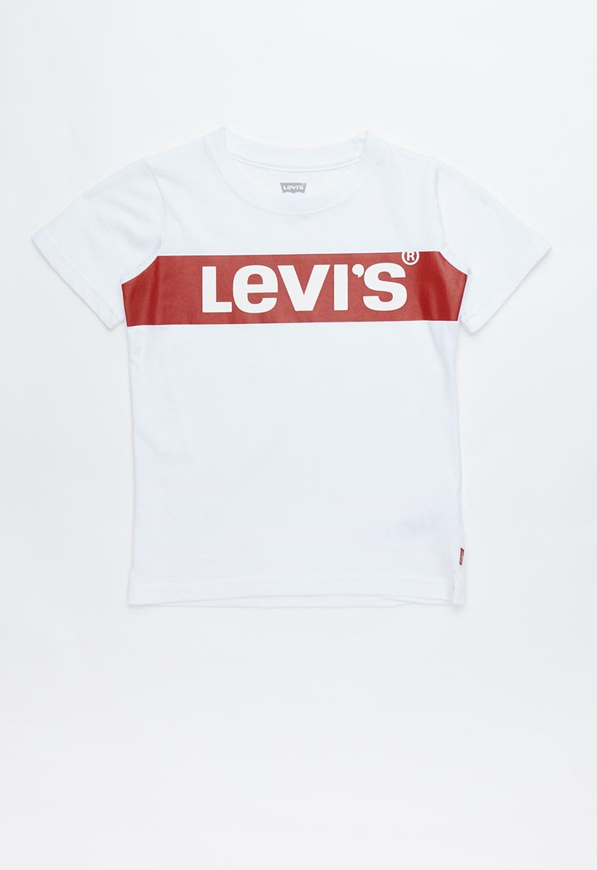 Levi’s® - Pre boys oversized box tab T-shirt - white