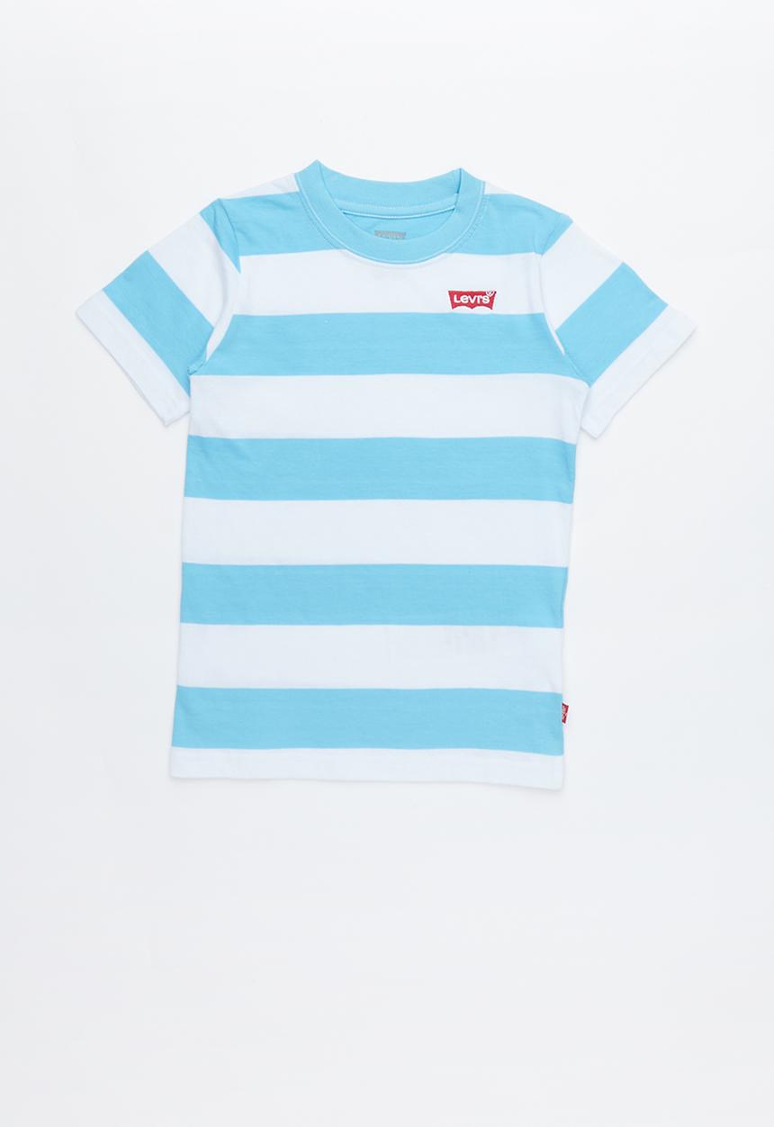 Levi’s® - Pre-boys stripe knit T-shirt - blue & white