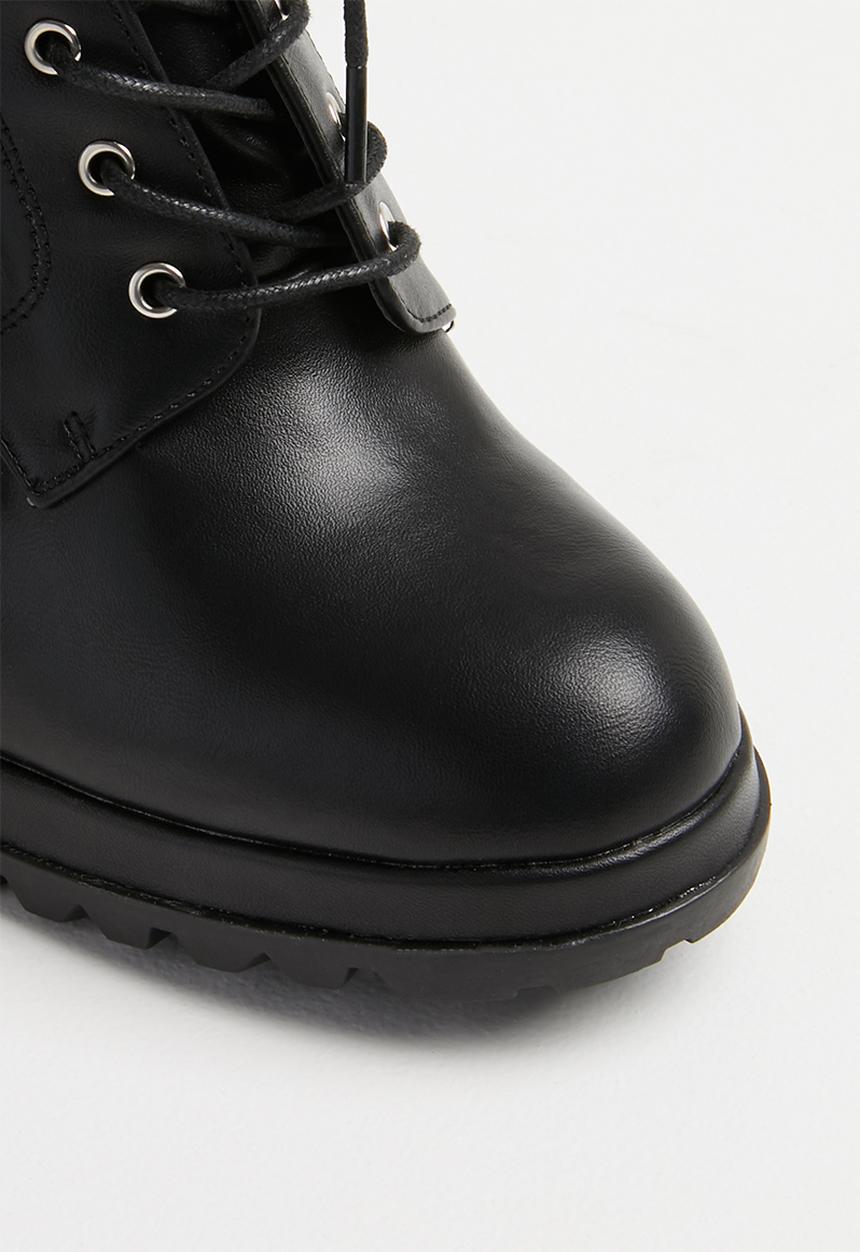 Superbalist - Sidney lace up boot - black