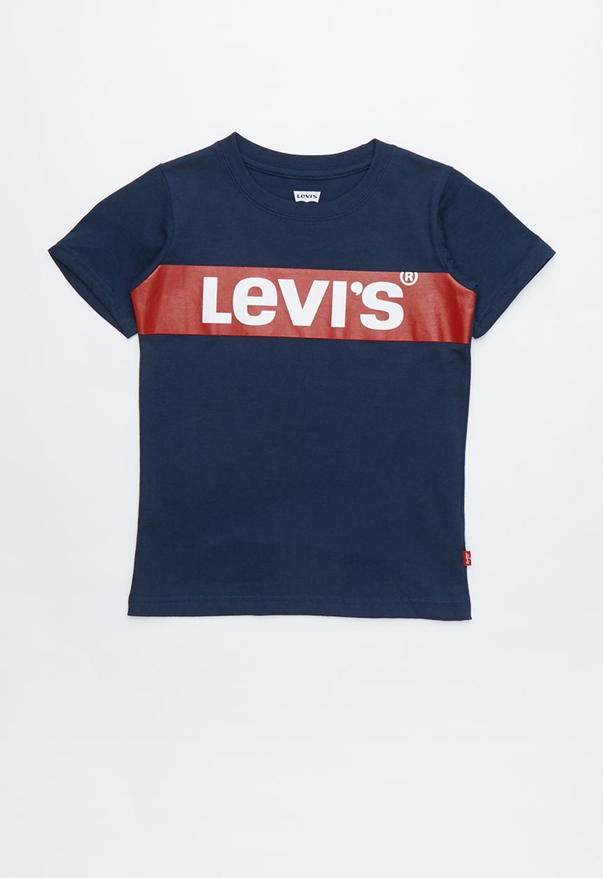 Levi’s® - Pre-boys oversized box tab T-shirt - navy