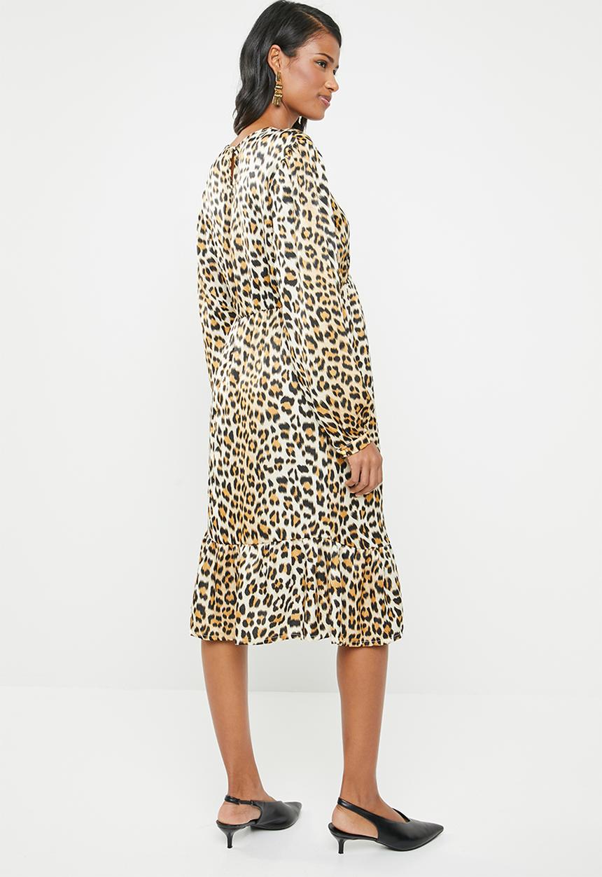 edit Maternity - Maternity tier smart dress - multi