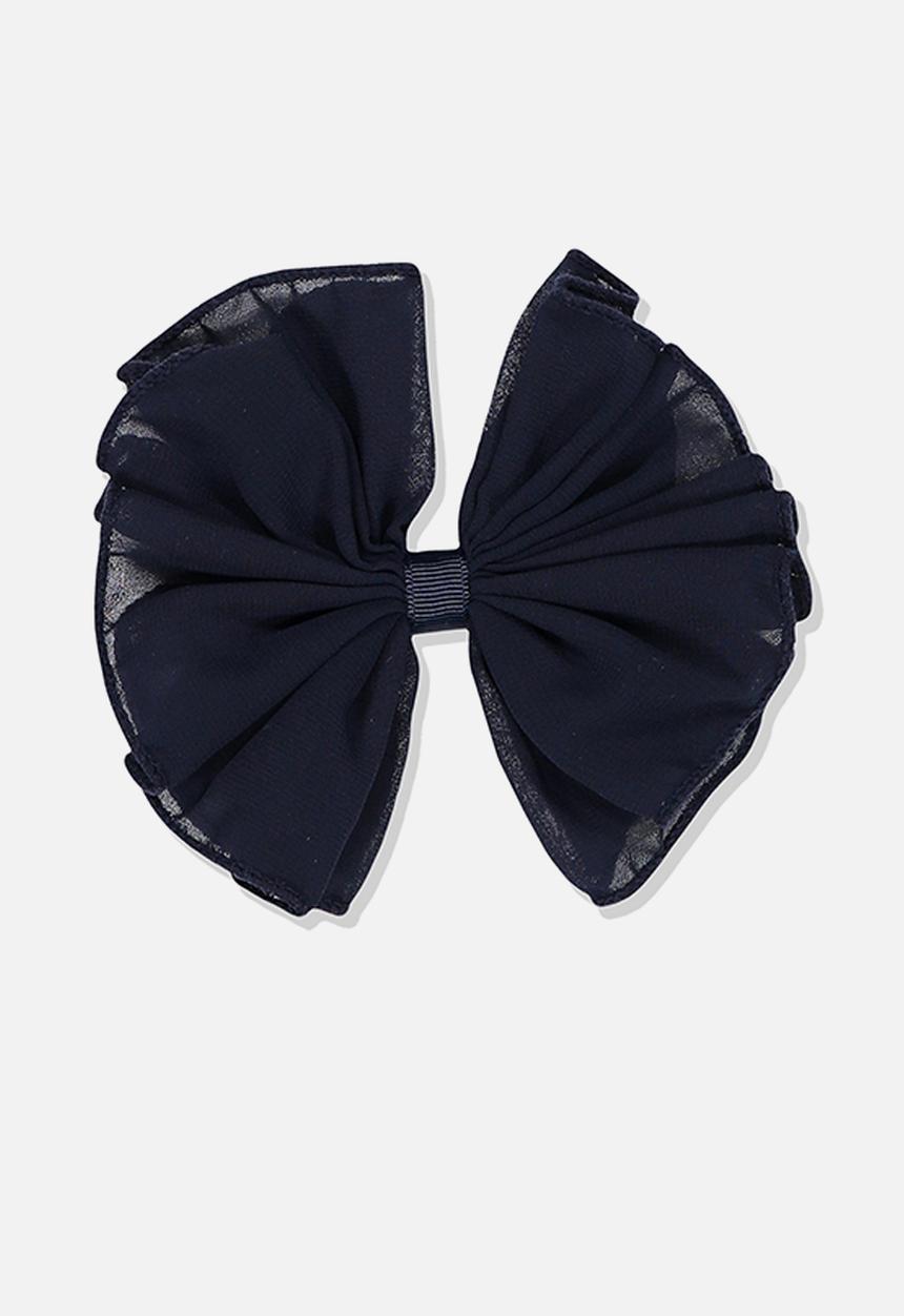 Cotton On - Chiffon bow hair clips - navy