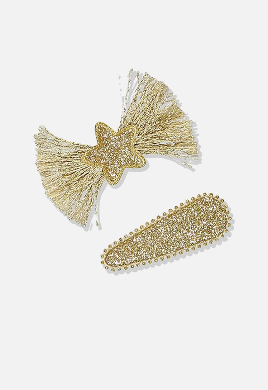 Cotton On - Hair clips - gold