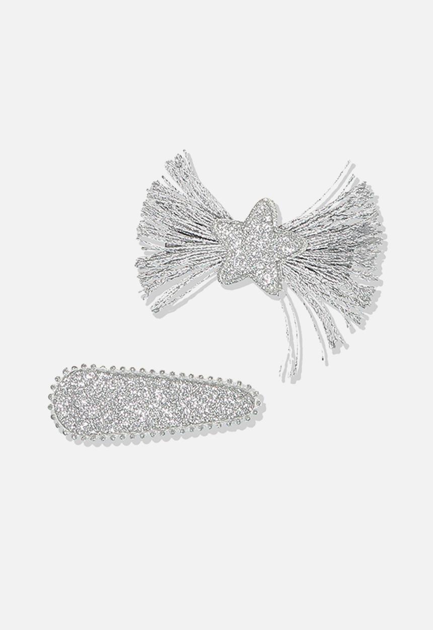 Cotton On - Hair clips - silver