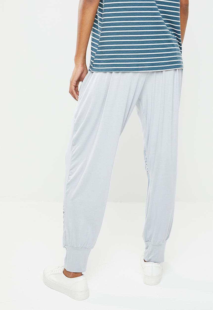 edit Maternity - Drape maternity jogger - grey