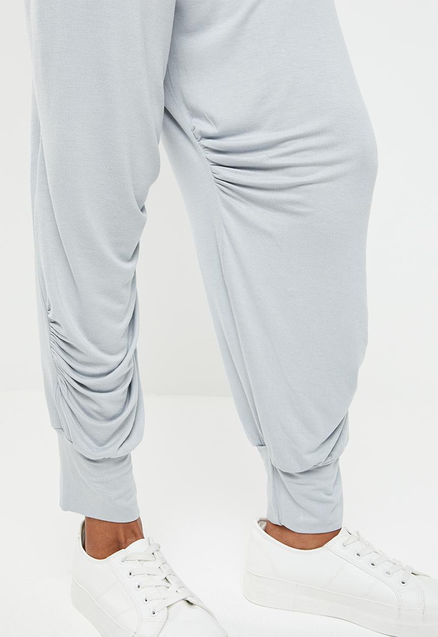 edit Maternity - Drape maternity jogger - grey