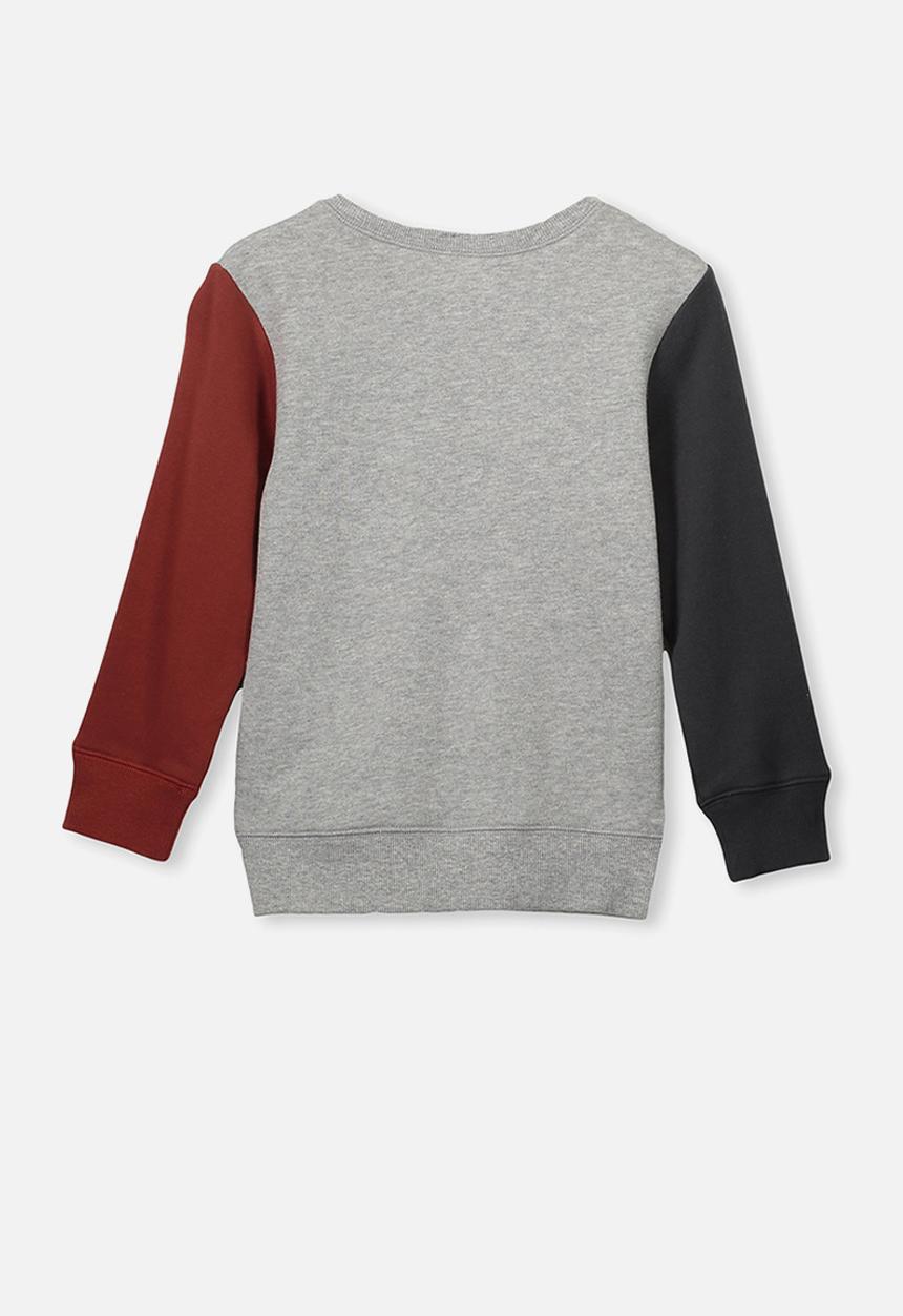 Cotton On - Martin crew jumper - grey