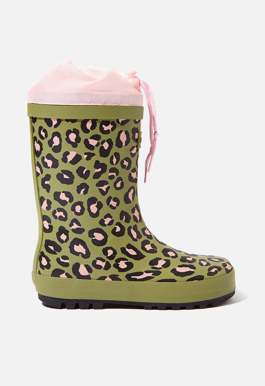 Cotton On - Classic golly animal print boots - multi