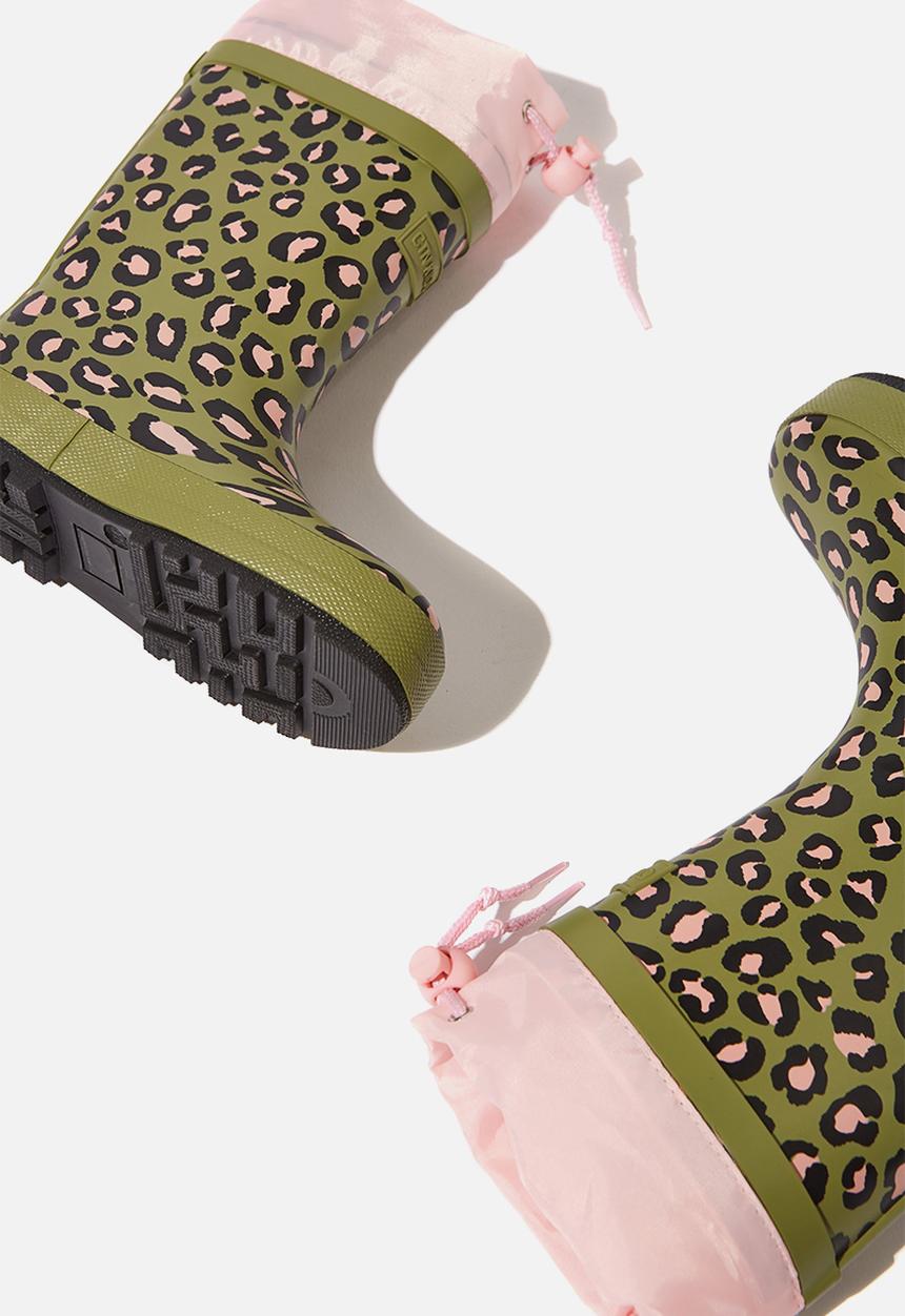 Cotton On - Classic golly animal print boots - multi