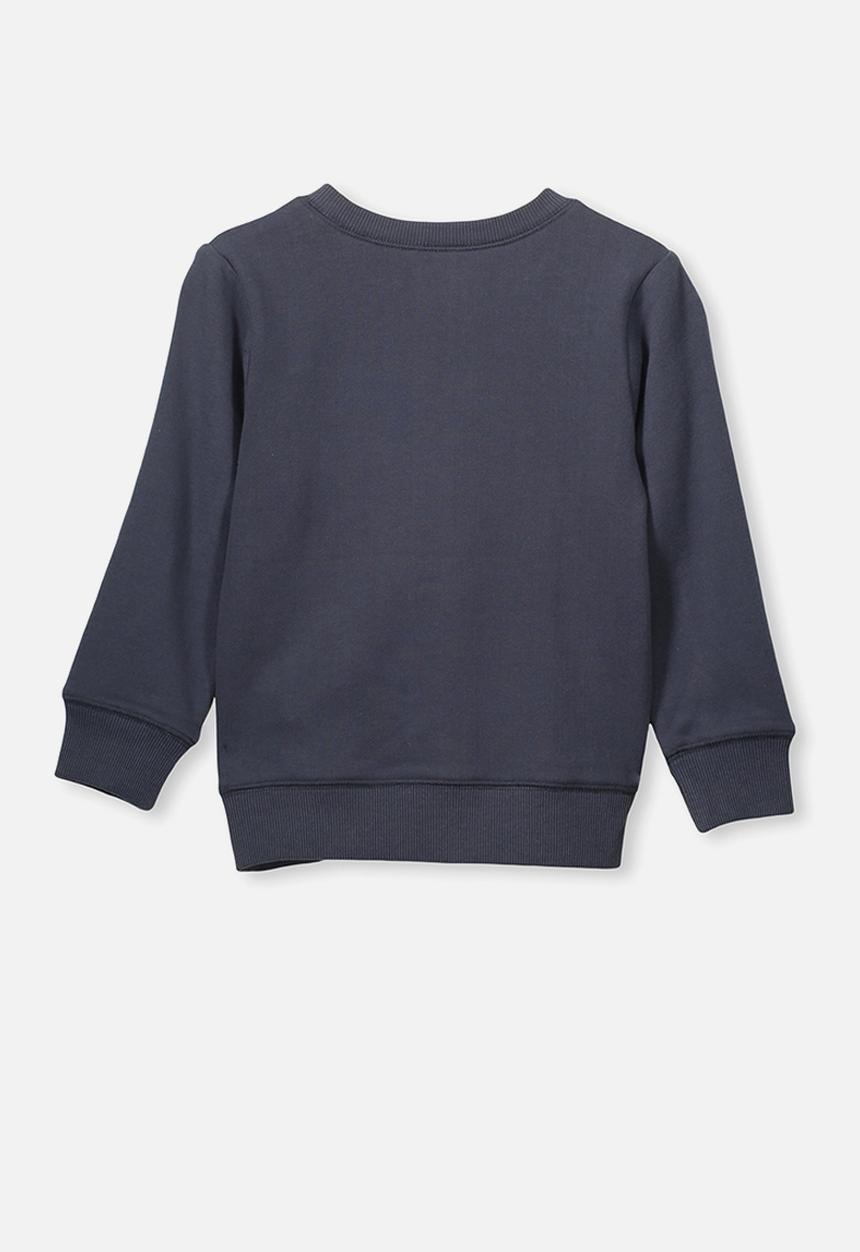 Cotton On - Martin crew jumper - navy