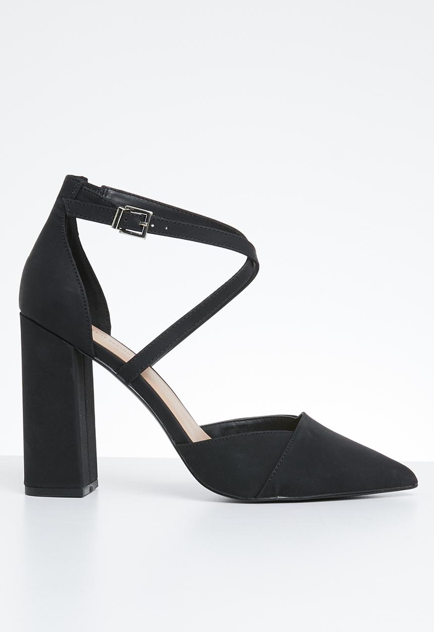 Call It Spring - Pointed toe block heel - black