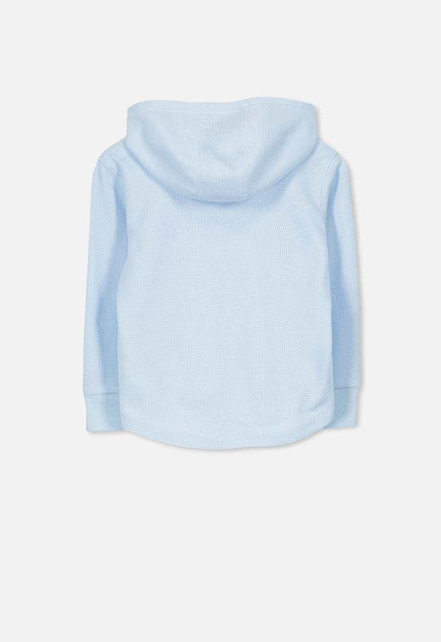 Cotton On - Hayden hooded top - blue