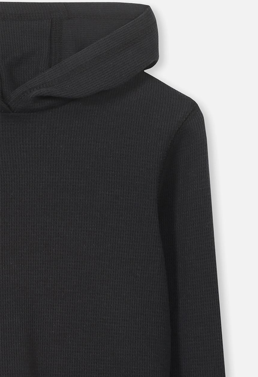 Cotton On - Hayden hooded top - black