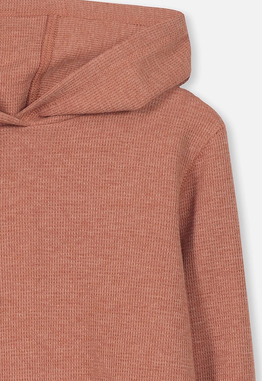 Cotton On - Hayden hooded top - brown
