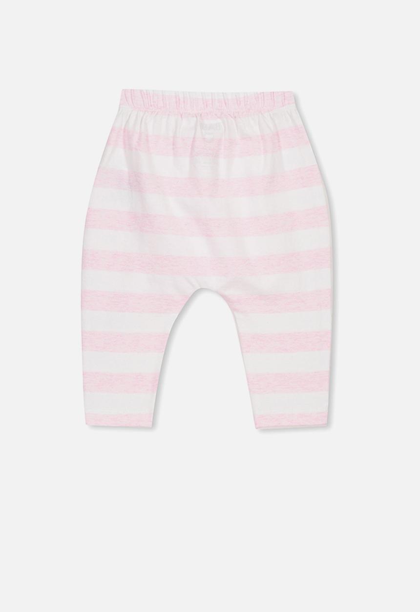 Cotton On - The legging - pink & white